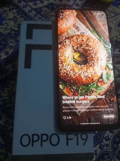 Oppo F19 | 6GB RAM | 128GB Storage | Box Available | 8/10