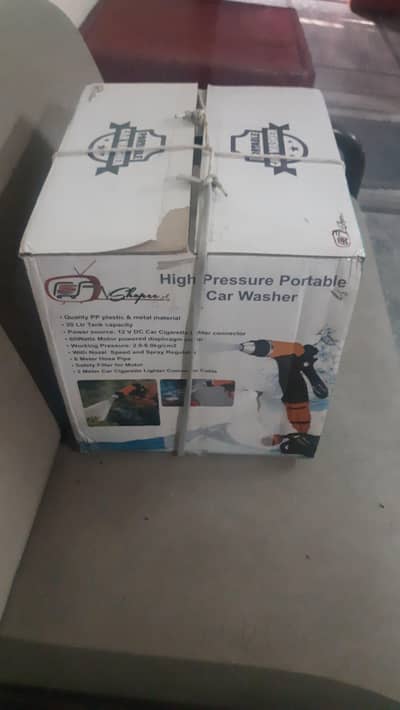 High pressure 12vDC car washer