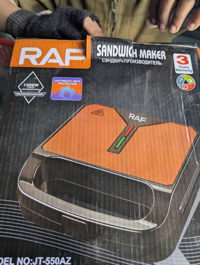 RAF sandwich maker 3in1