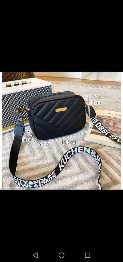 cross body bag made of leather