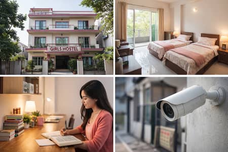 Premium Girls Sharing Rooms Available For Rent in commercial market Rawalpindi