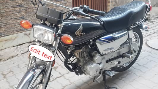 Honda 125 self start just like new