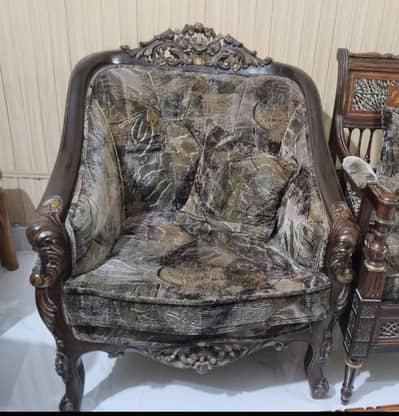 sofa 5 seater pure wood