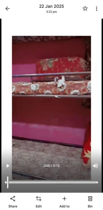 strong and beautiful bed