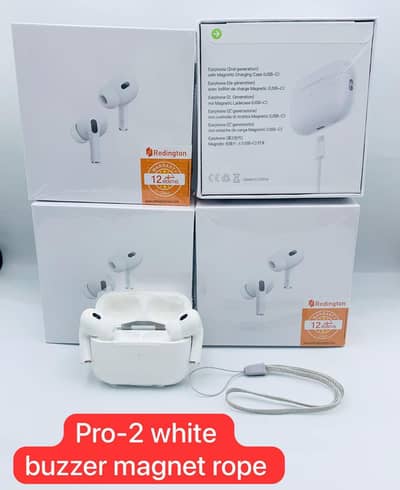 Pro 2 Wireless Earbuds | Touch Control | Clear Sound | New Condition