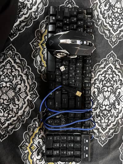 RGB KEYBOARD AND WIRELESS MOUSE FOR SELL