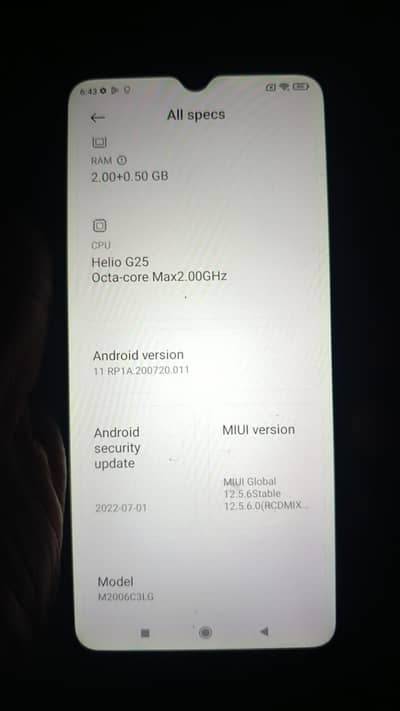 Redmi 9a Good condition