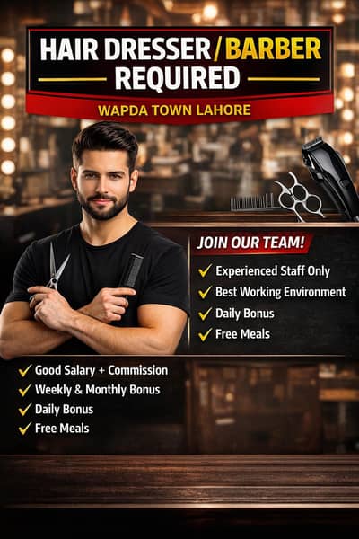 Hairdressers/Barber/Hair Stylist/Salon Worker/Salon Staff/Professional