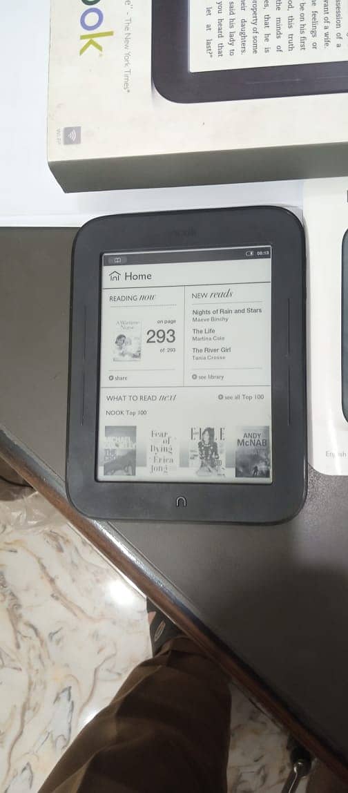 NOOK E READER. 1