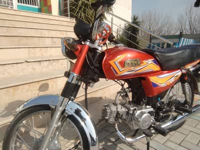 hi speed new bike 7000 drive good condition 10 /10