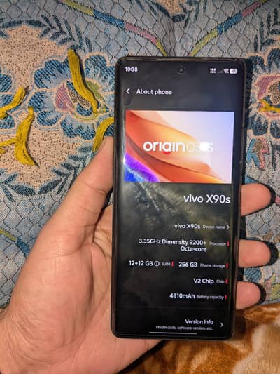 vivo x90s 12+12 /256. official PTA (0315'61'320'85)