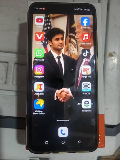 ZTE blade A55 box open  only , 4/128  for sell