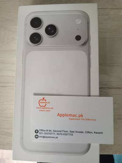 iphone 17 pro max 256gb silver pta approved