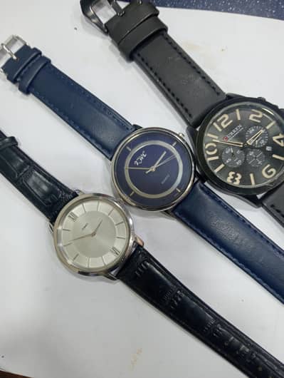 KWC watch Timex watch Curren watch for men