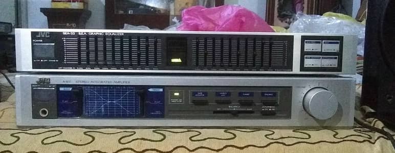 JVC amplifier+ equaliser