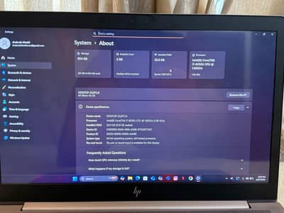 HP ZBook i7 8th Generation 32GB RAM 1TB SSD Workstation Laptop Pro HP