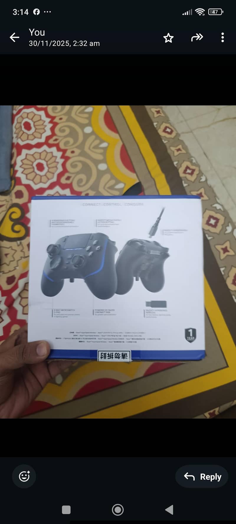 RAZER wireless PS5 controller 4