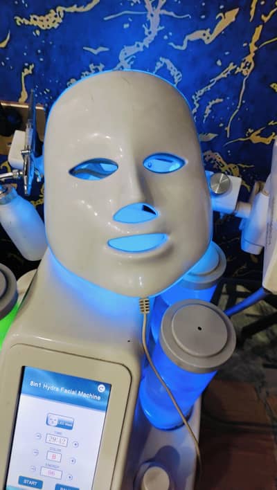 Hydra facial with trolly