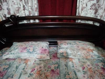 King size bed with dressing and side dividers. . . . . and sofa Urgent sale