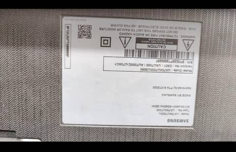 LCD 75 inch Samsung for urgent sale