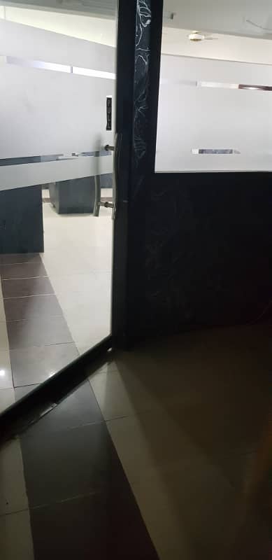 Semi furnished office for rent at baloch pull near shahra e faisal pechs karachi