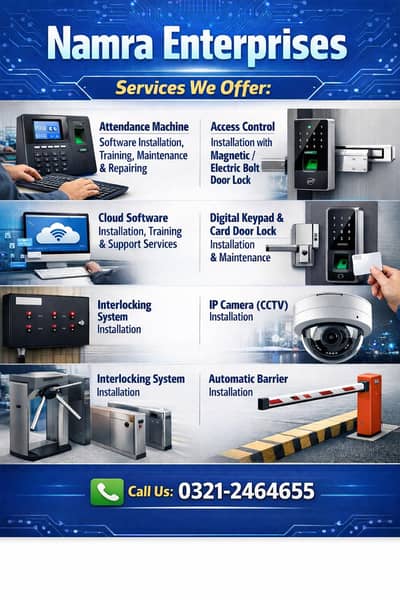 Biometric Attendance Machine software installation training with cloud