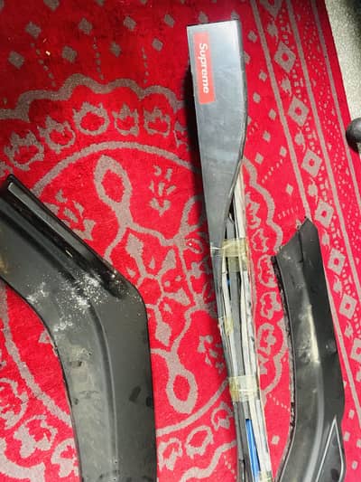 car side skirts and front bumper lip