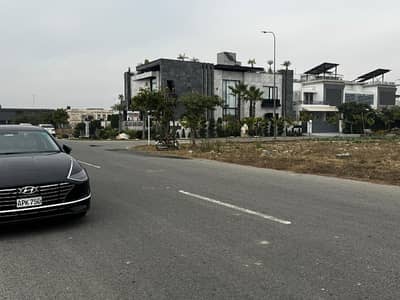 Facing Park 20 Marla Residential Plot In DHA Phase 8 - Block W