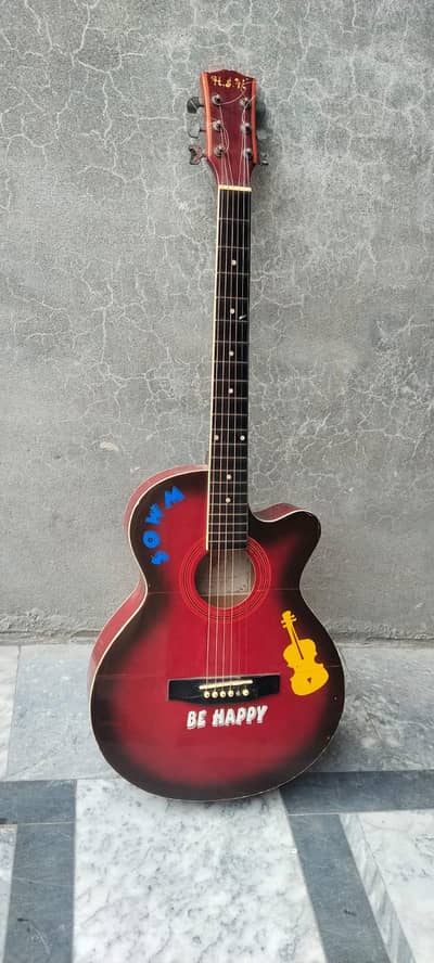 Acoustic guitar 10/9 03166262973 what's app