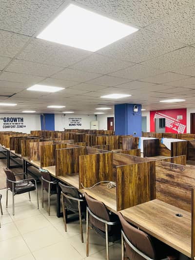 It set up available for rent in bahria town phase 4 civic center