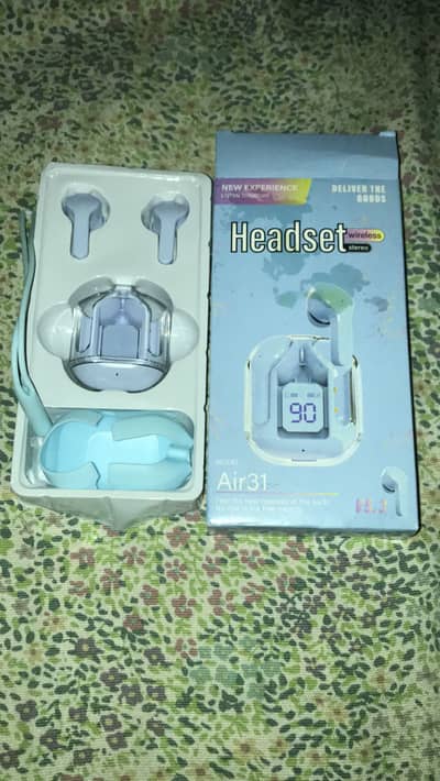 New Headset  Wireless Stereo Model: Air 31_V. 3 In Low price 