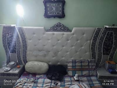 3 PCS SET - BED, DIVIDER AND DRESSING / SIGHAR