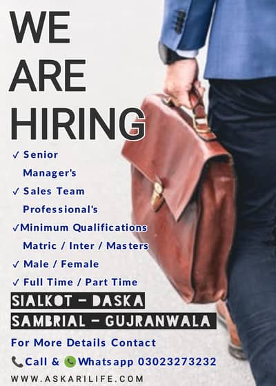Sales Professional Required