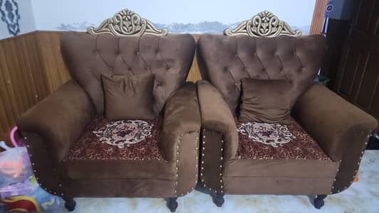 7 seater sofa set, modern sofa set or divider 2 door