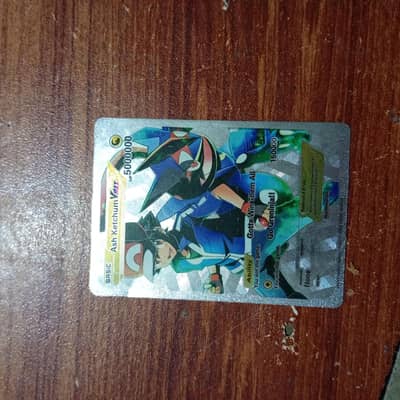 Pokemon card (Ash Ketchum VMAX
