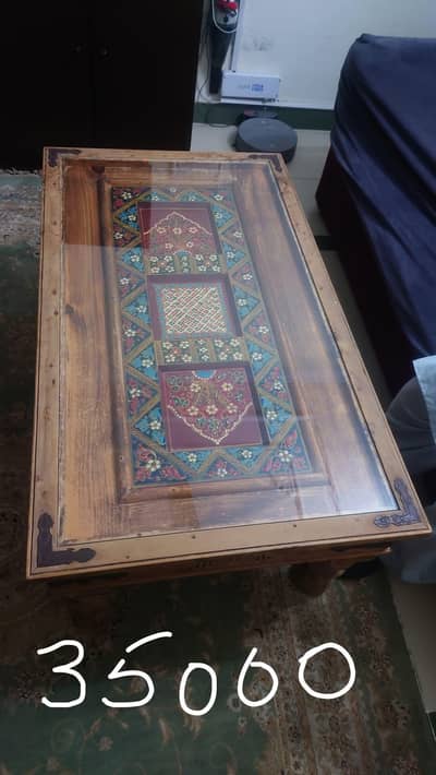 handcrafted center table