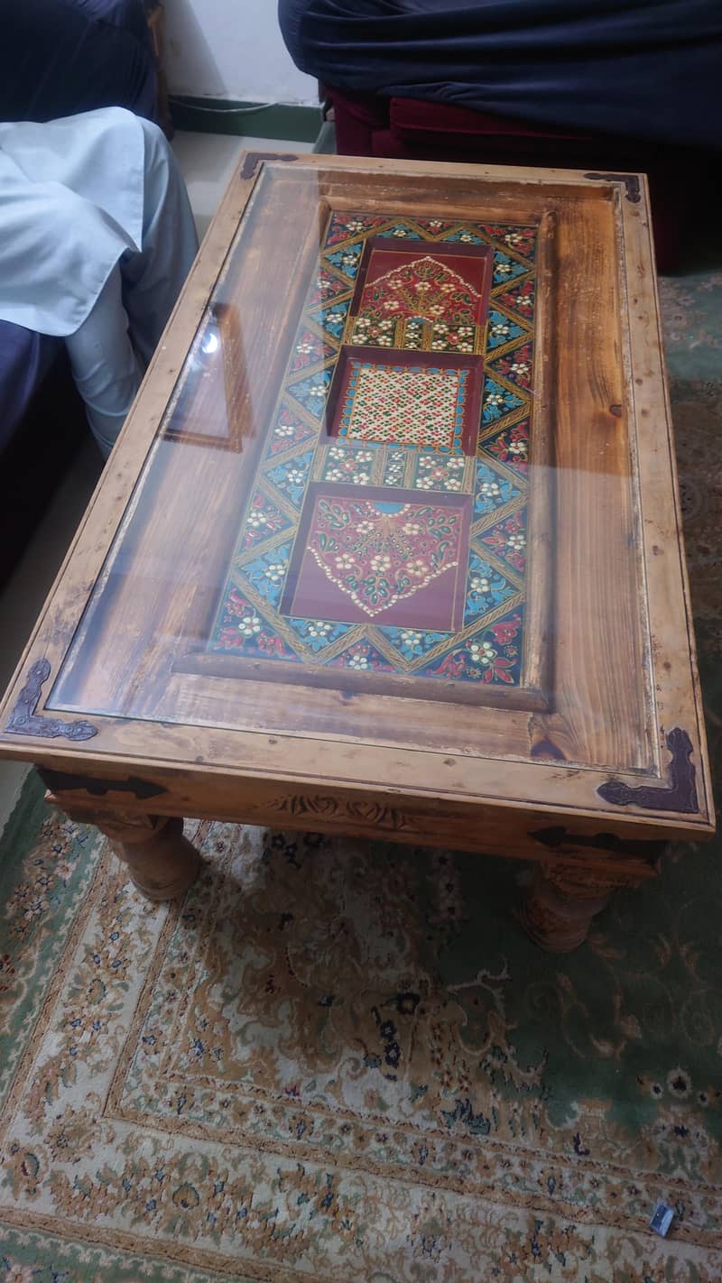 handcrafted center table 1
