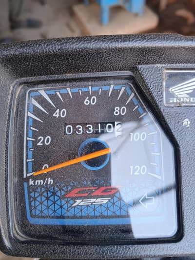 CG 125 25 model black color