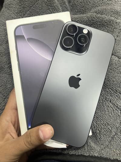 *iPhone 16Promax -256GB - PTA Approved Dual physical *