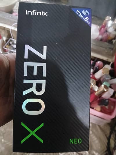 infinix zero x neo 8+8 gb rem 128 gb mamroy only back cheang