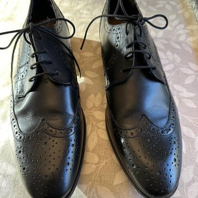 Imported Topman black brogues for men for sale