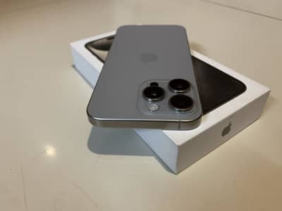 Complete BOX iPhone 15 Pro MAX 256gb Natural DUAL PHYSICAL SIM APPROVE