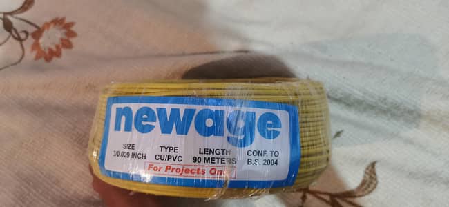 Newage Copper/PVC Electric Wire 90 Meter