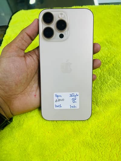 iphone 16 pro max 256gb desert complete box