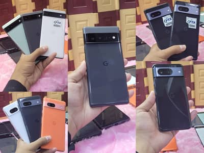Google Pixel Mobiles Available Pixel 6, 6a, 6 Pro, 7 7a & 8