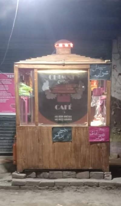 display counter and hotplate setup