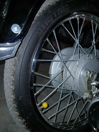 Service tyre front back dono