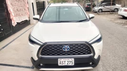 Toyota Corolla cross hybrid X full option Bater Honda kia Tucson Chery