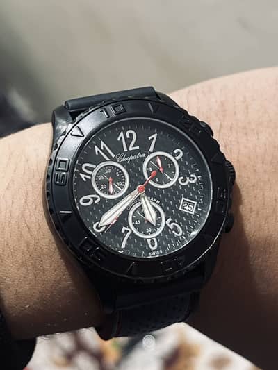 Cleopatra chronograph swiss made
