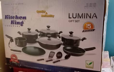 new kitchen king non stick set